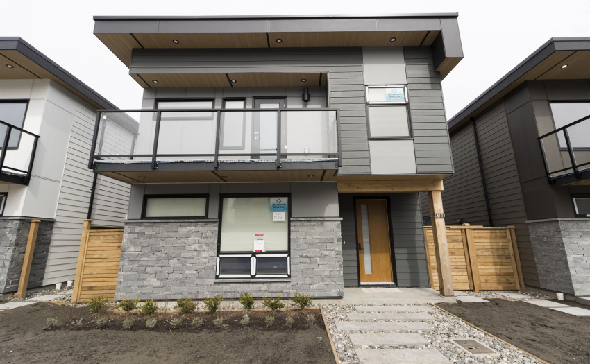 This is a representation only. The actual house will be white exterior.