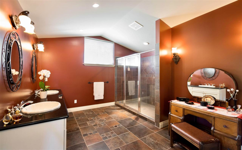 double faucet shower