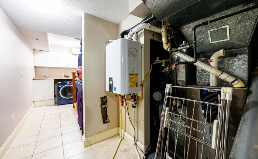 Upgraded on demand hot water tank