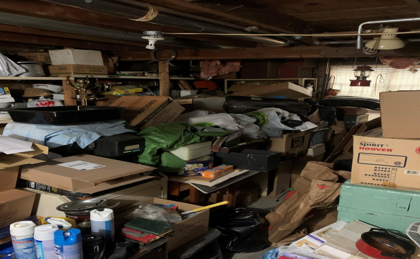 Unfinished basement