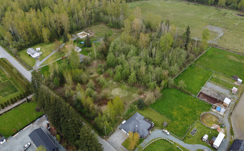 Drone photo of property