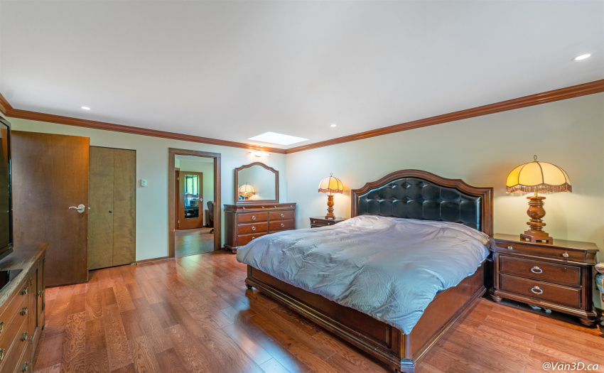First floor master bedroom