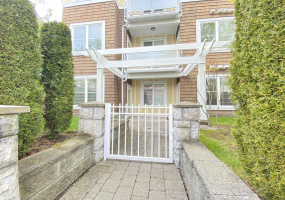 Enjoy your peaceful, spacious yard, with attractive greenery, room for your plants and a nice sitting area. On the quiet side of the building.