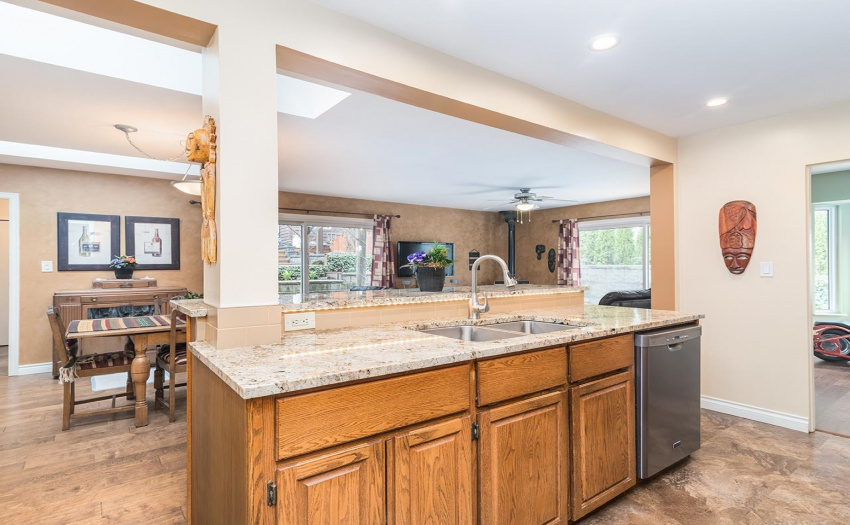 Completely updated Kitchen, open concept and great for entertaining