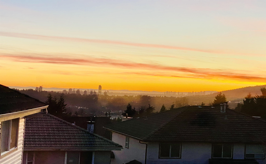SPRING TIME - VIEW FROM THE MASTER BEDROOM