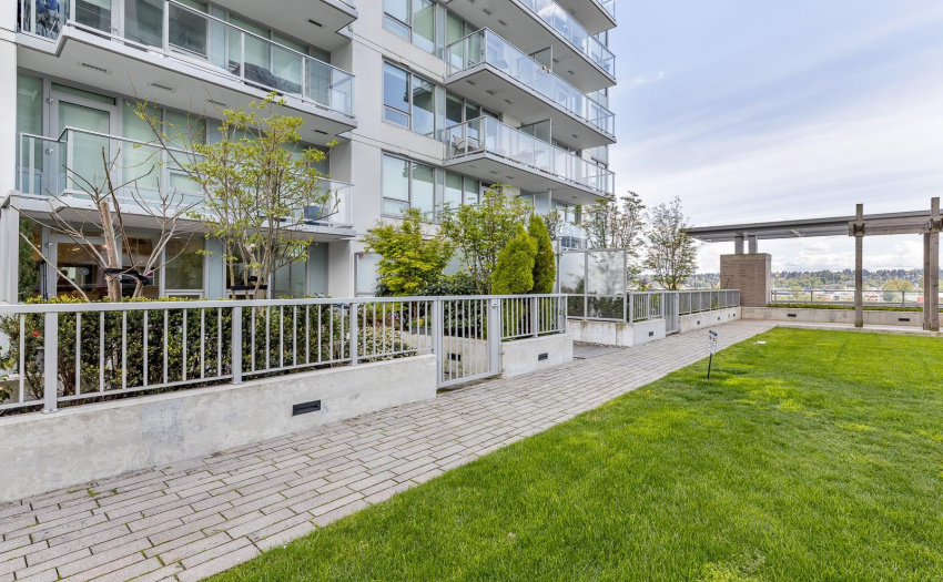 This is the private green space you look out on, quiet peaceful and pretty. This is your view from your generous patio.