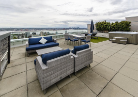 DECK LOOKING AT CITY /OCEAN