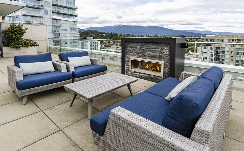 DECK WITH VIEW OF MOUNTAINS