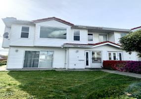 Vinyl siding just recently powerwashed.