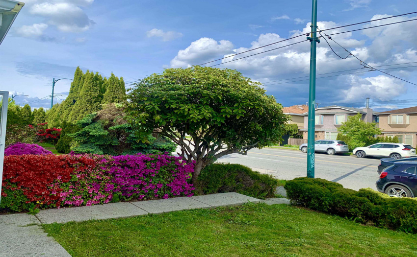 View of Main Street from the side of the house.
