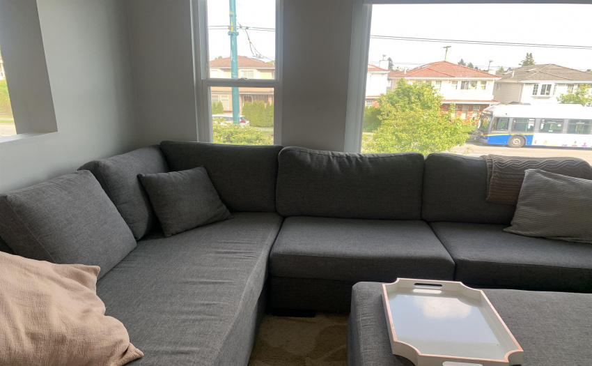 A view of Main St. from the Upstairs Living Room