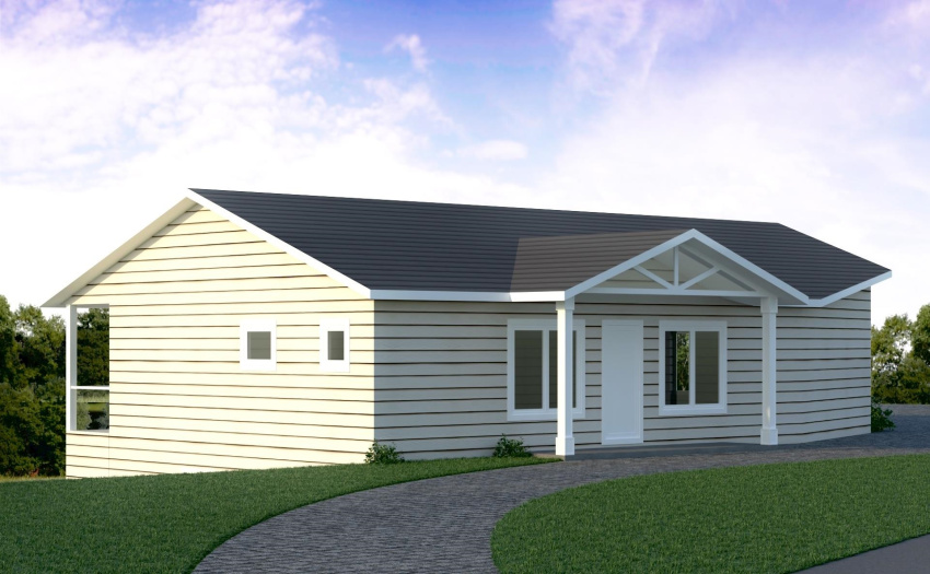 Architectural drawings for a 6 bedroom/6 bathroom home are included in the purchase