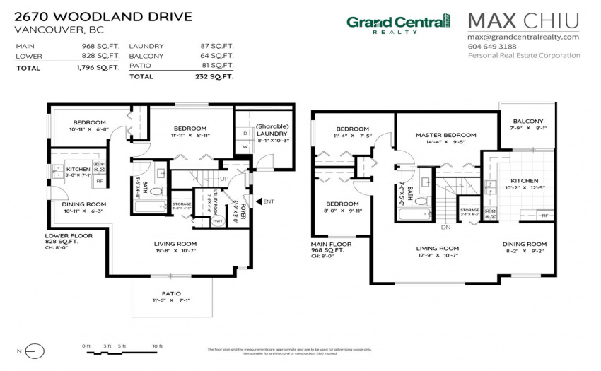 2680 WOODLAND, Vancouver, BC V5H 4P2, 10 Bedrooms Bedrooms, ,4 BathroomsBathrooms,Multifamily,For Sale,WOODLAND,R2523104