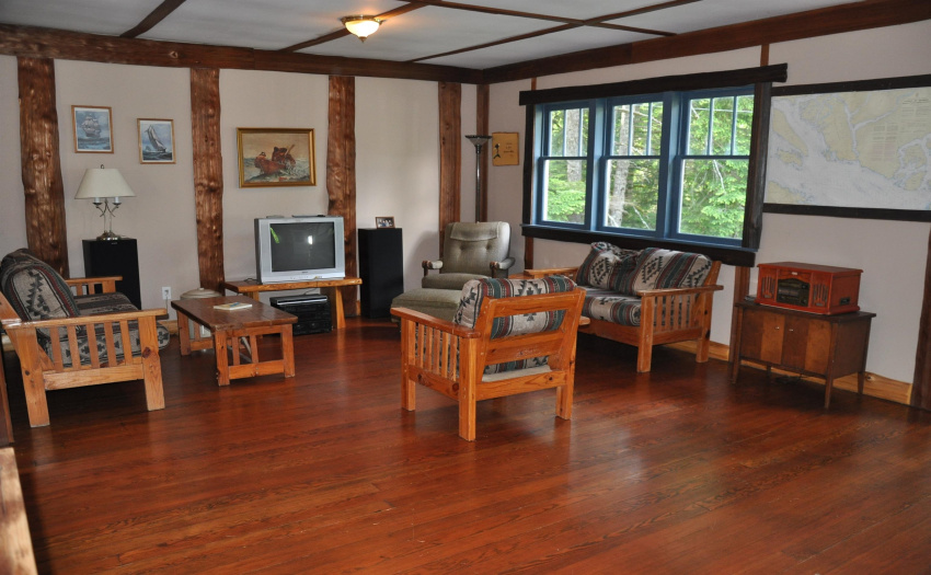 Older cottage living area.