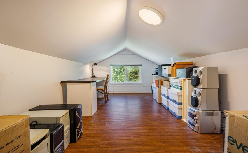 Huge attic space, perfect for storage or other uses.
