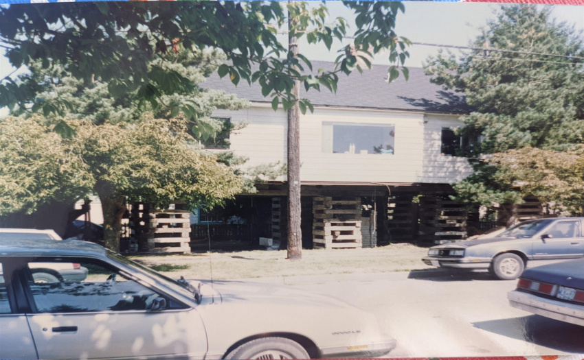 In 1993, 4194 Prince Albert St. had the house jacked up to increase the ceiling height of the Lower Level.  New foundation and Lower Level constructed at the time.