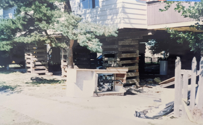 In 1993, 4194 Prince Albert St. had the house jacked up to increase the ceiling height of the Lower Level.  New foundation and Lower Level constructed at the time.