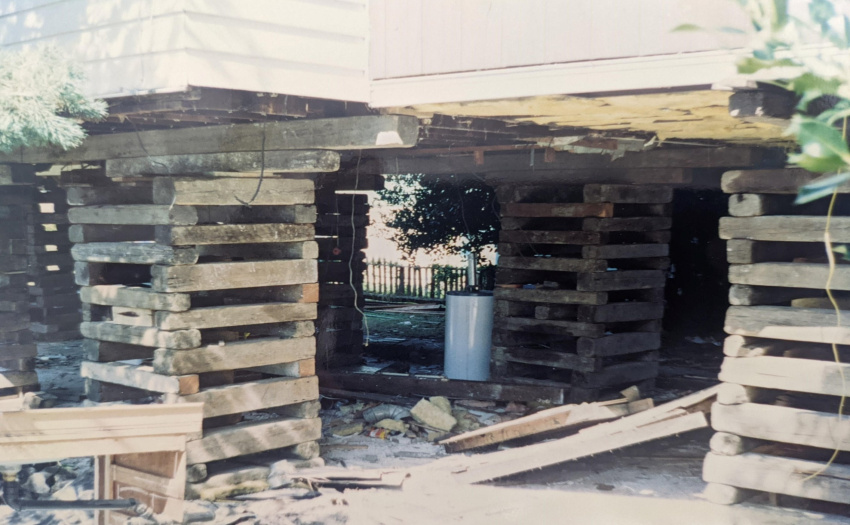 In 1993, 4194 Prince Albert St. had the house jacked up to increase the ceiling height of the Lower Level.  New foundation and Lower Level constructed at the time.
