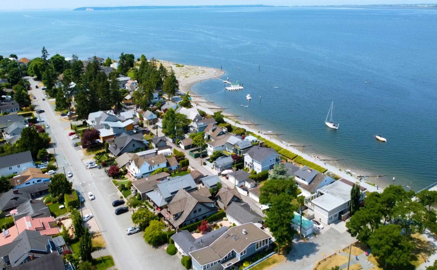 Aerial Looking North