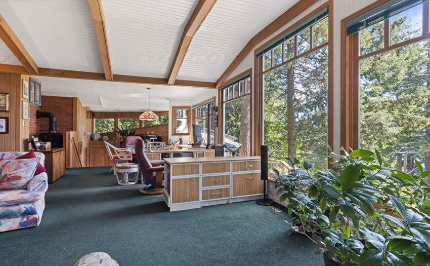 noun: a corner or recess, especially one offering seclusion or security. Or a special place to enjoy this home.
