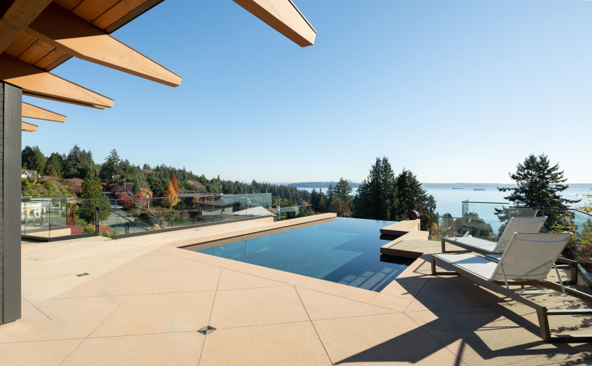 Pool with a view!