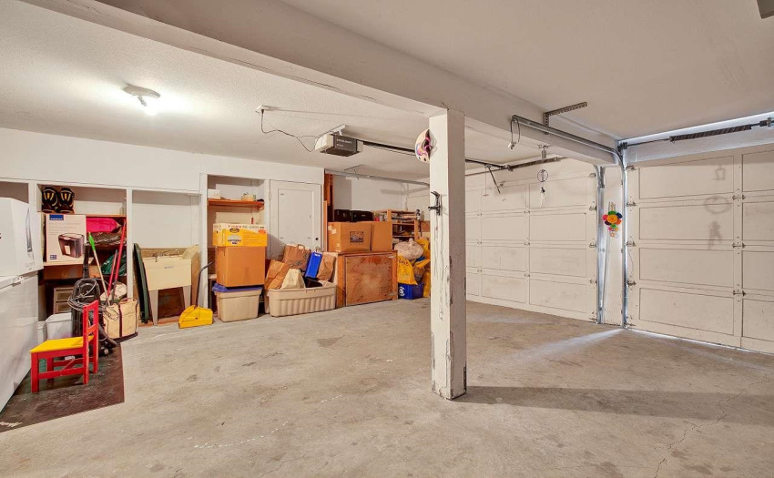 Basement Level Double Garage