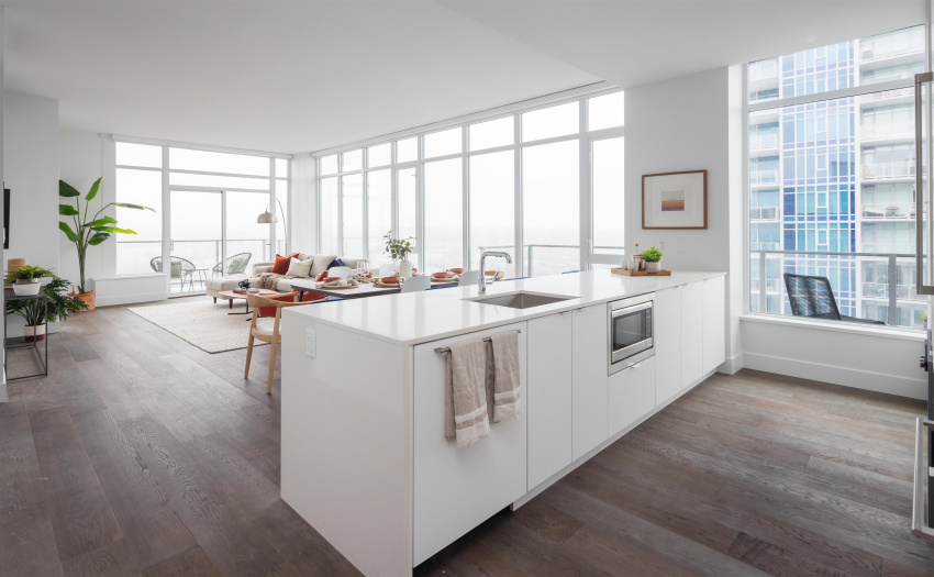 Photo from a staged display home. Not from actual unit.