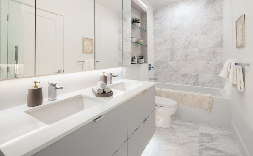 Photo from a staged display home. Not from actual unit.
