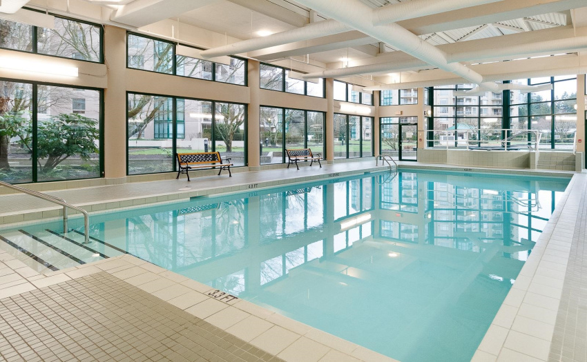 Take in a swim either before or after work. Provides a wonderful addition to your day.