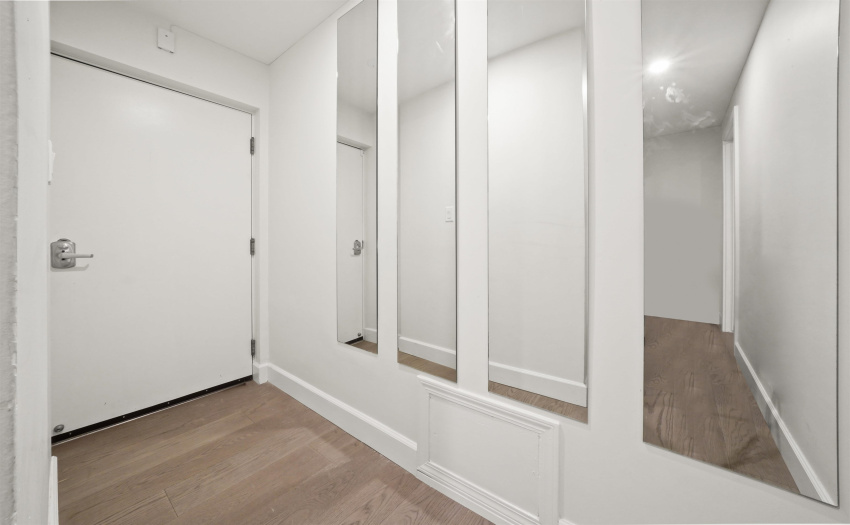 Downstairs entrance to parkade; access your 2 side-by-side stalls right outside!