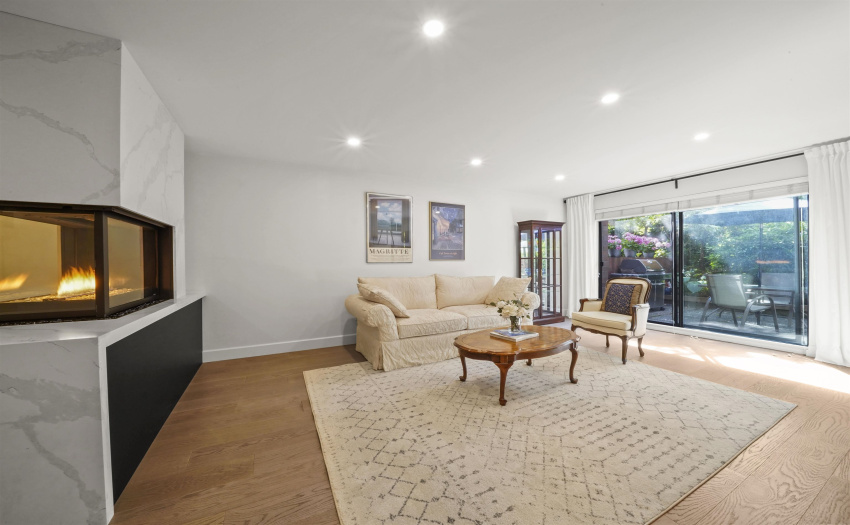 Opens to 340 sq.ft. West-facing patio