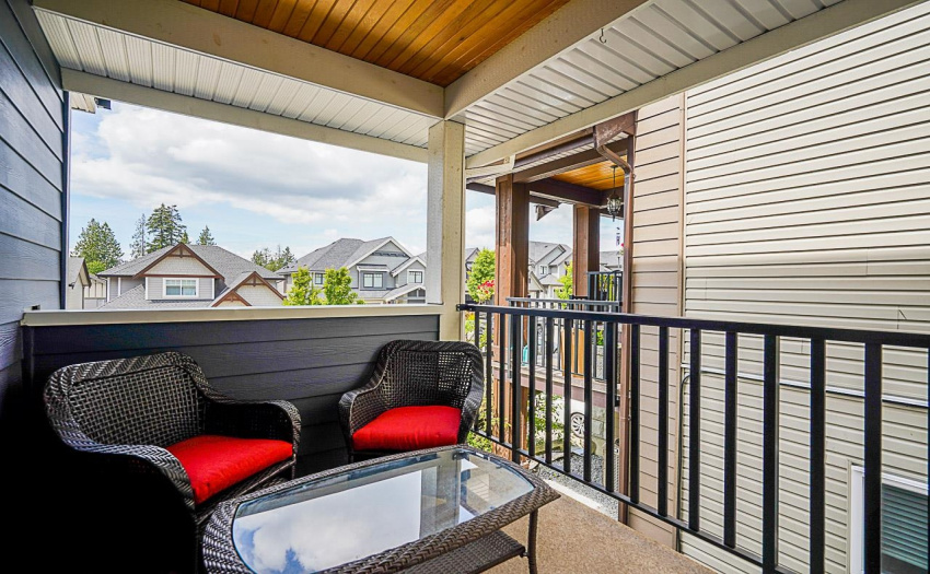 Balcony off Dining Room