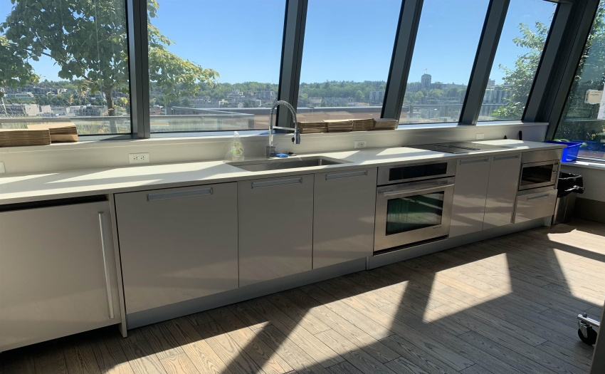 Kitchen in Rooftop Party Room