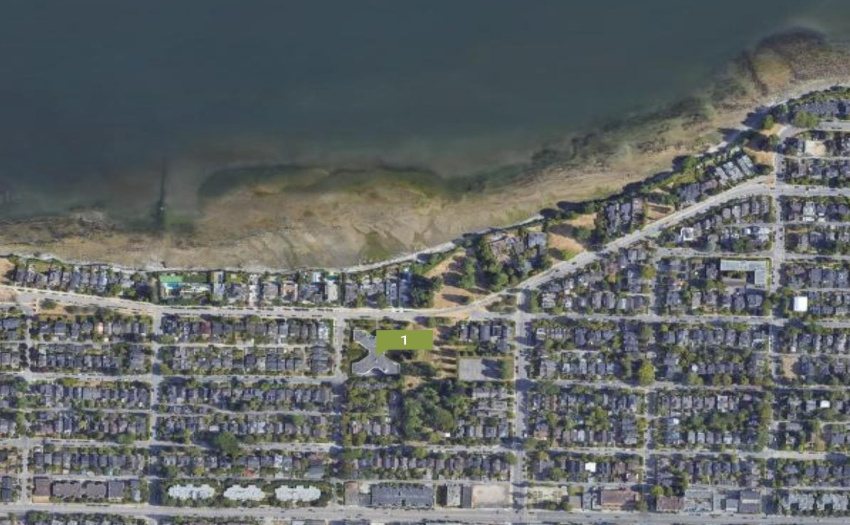 The property is a very short distance to the beach via Volunteer Park across the street and a very short walk to the amenities and tennis courts of Tatlow Park next door.