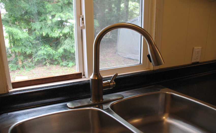 Everyone wants a kitchen window that looks outside!