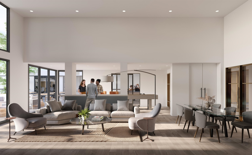 Enjoy the entertainment lounge
