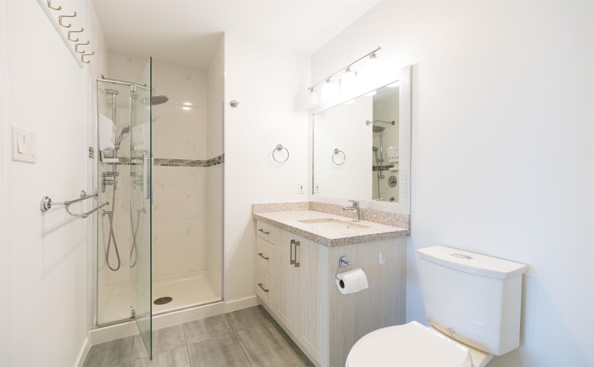 shower area