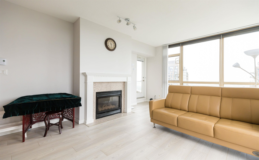 bright with floor to ceiling window