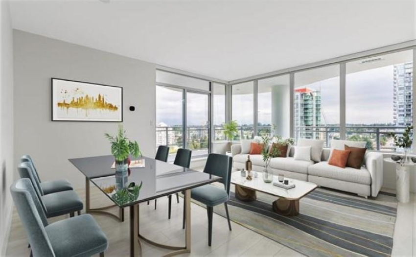 Virtual staging of similar unit