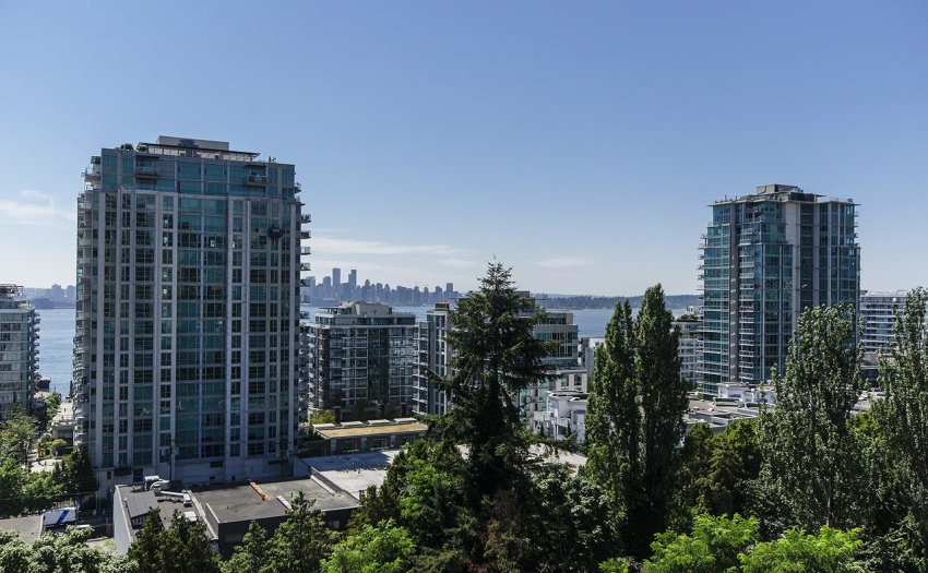 view of Down Town from balcony