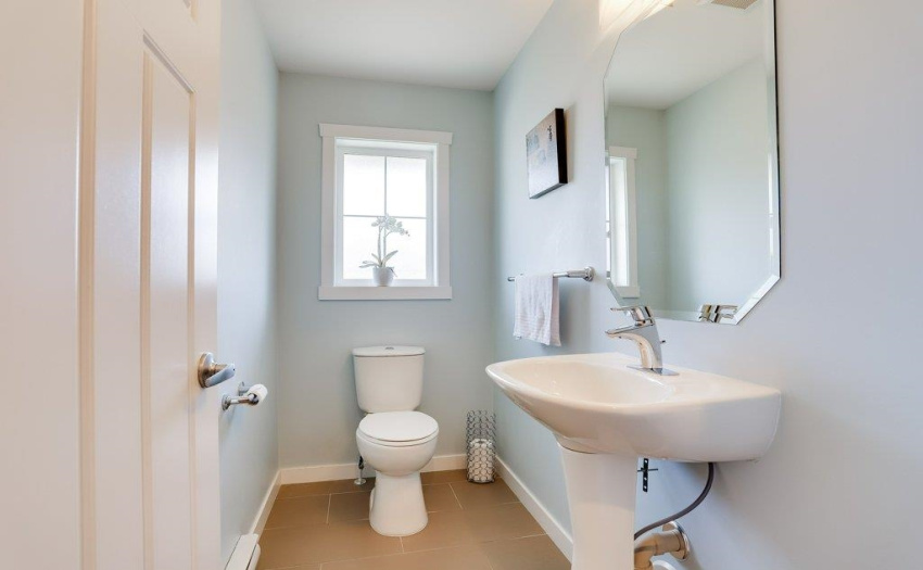 Main floor powder room
