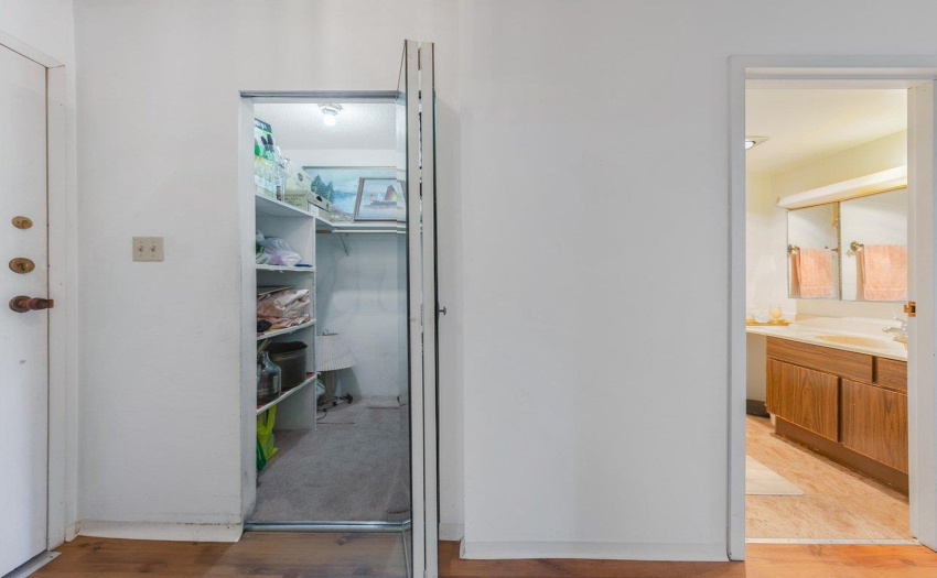 At the entrance / foyer