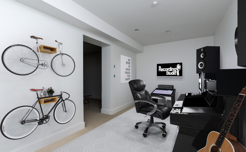 Turn this space into a music room, large office, playroom, storage room - you have unlimited possibilities.