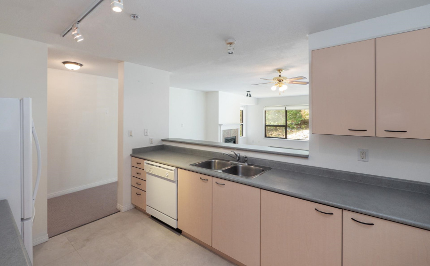 Features nice open passway into the living area.