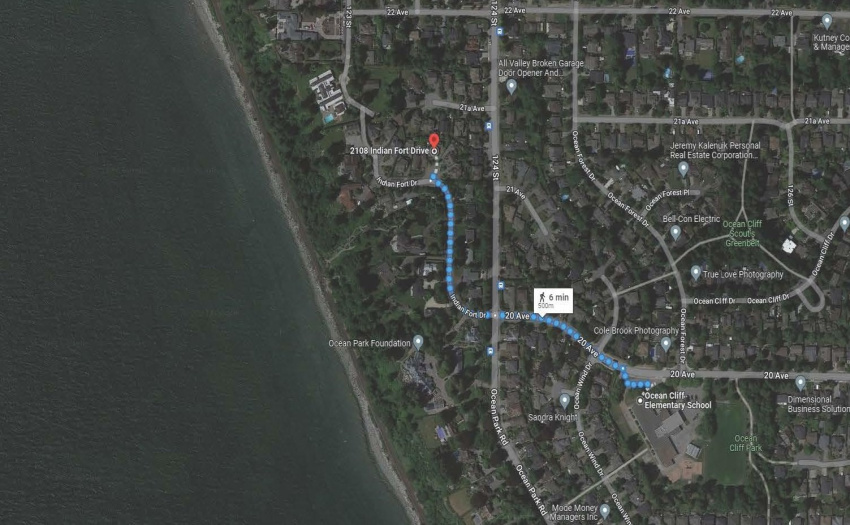 Easy walk to elementary school.