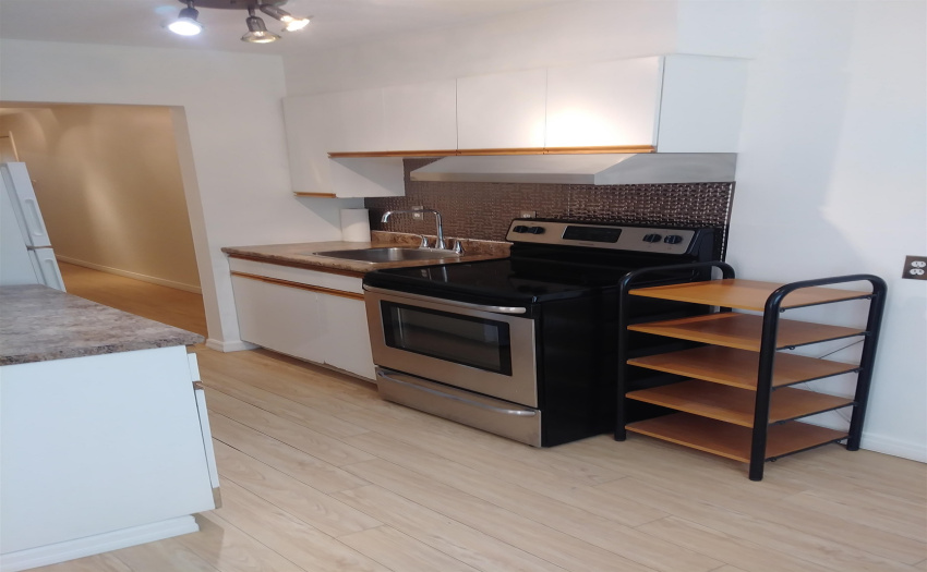 Photo is prior to tenant moving in