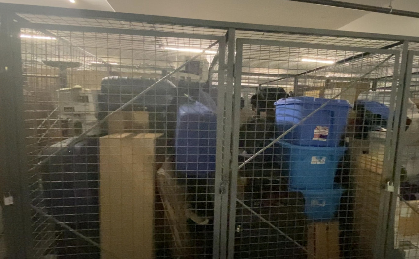 Two Storage Lockers
