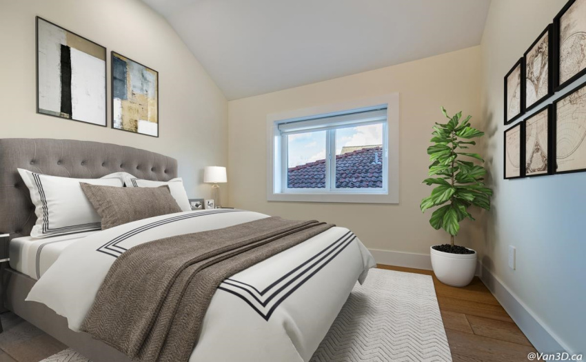 Bedroom 3/3 on upper floor.