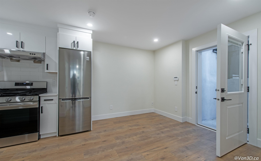 2 BR basement suite with own laundry and gas range for plenty of mortgage help.