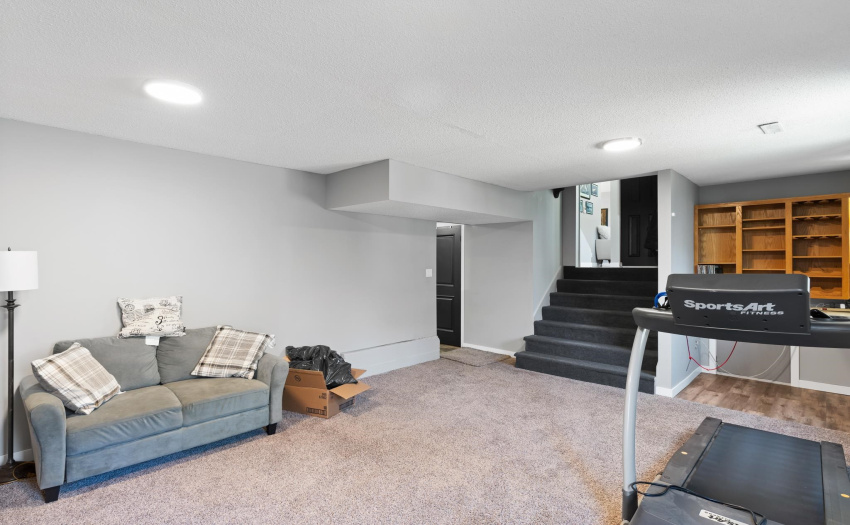 24. Downstairs from the main